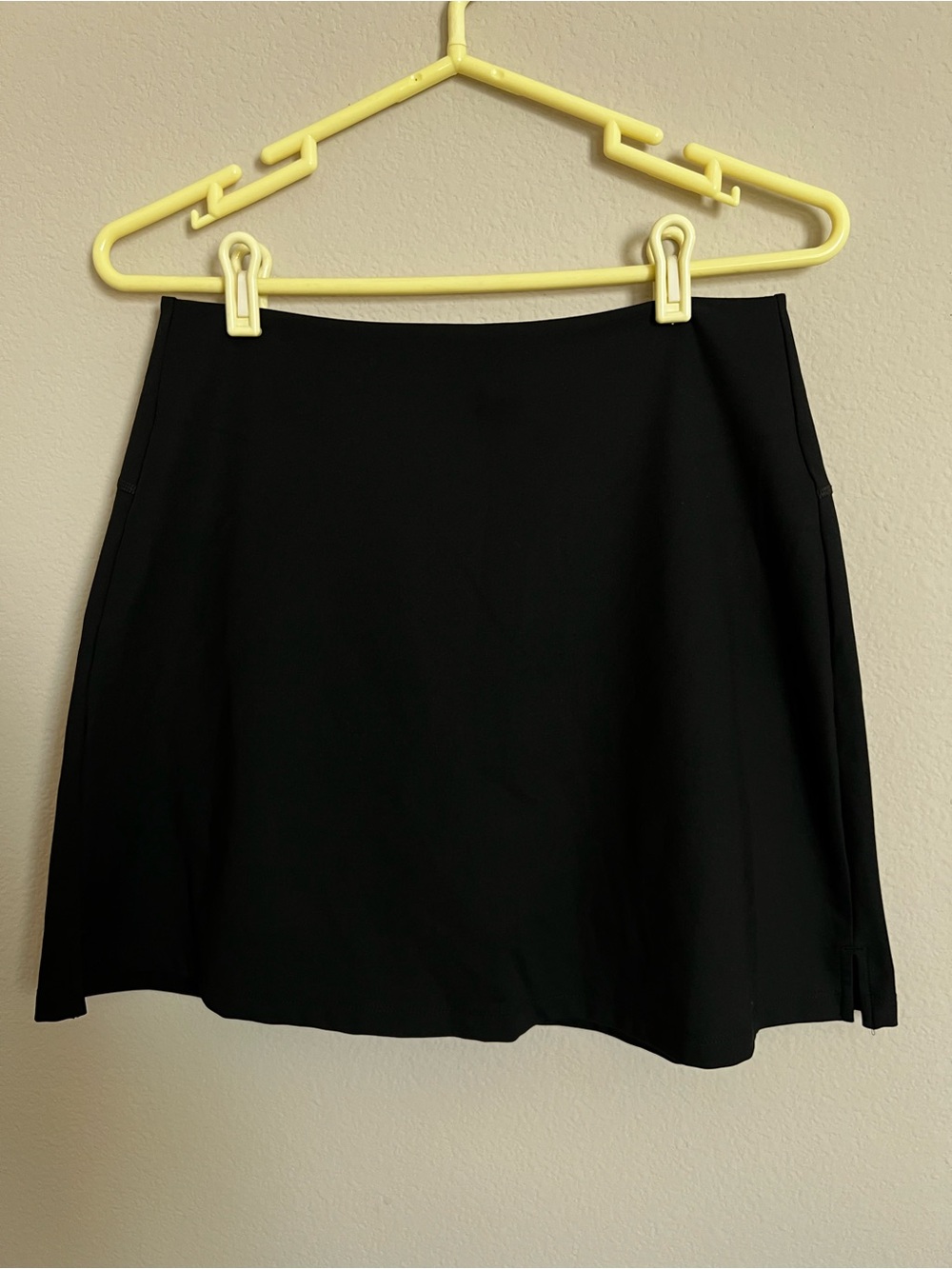 girlfriend collective Black Skirt — Smooth Jersey Pull-On